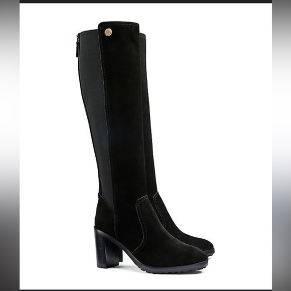 TORY BURCH Sullivan Knee-High Boots woman’s 8.5 - Picture 2 of 10